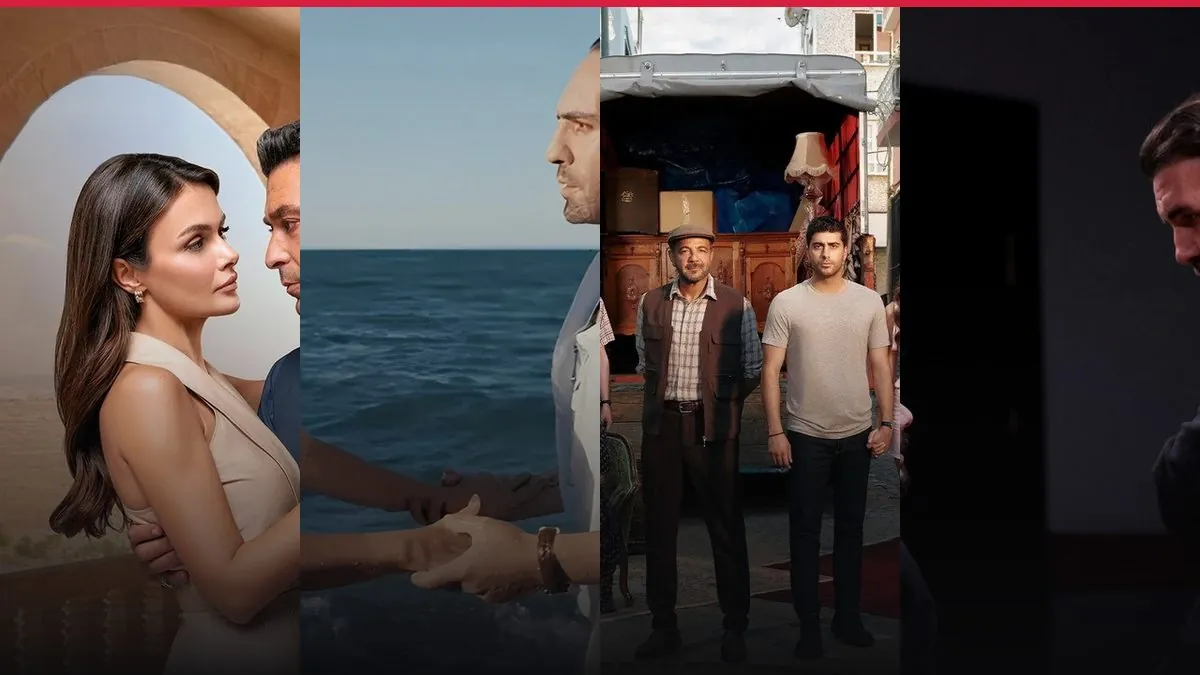 الممثلة التركية سينام أونسال في لقطة من مسلسل المدينة البعيدة